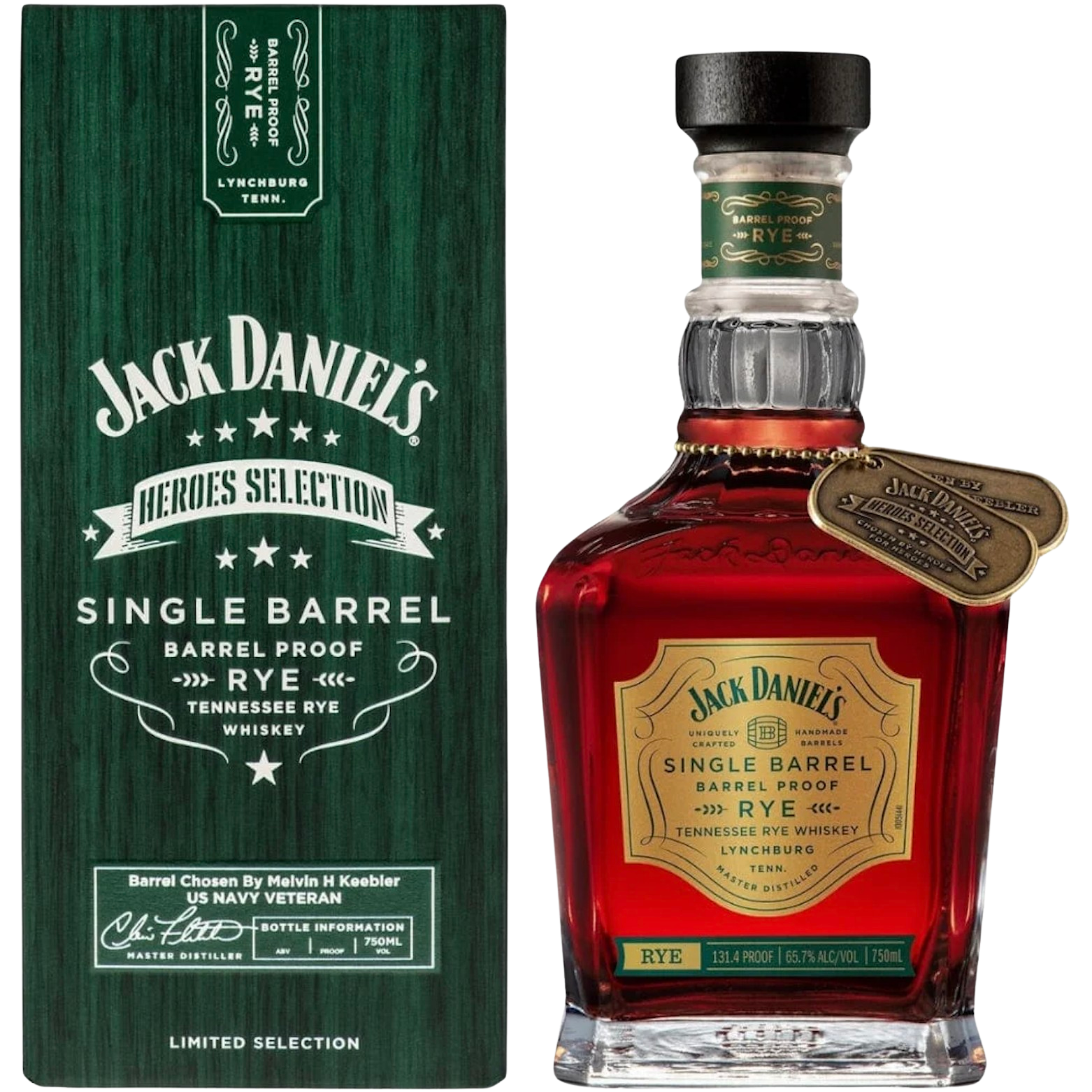 Jack Daniels Hero Selection Single Barrel Barrel Proof Rye